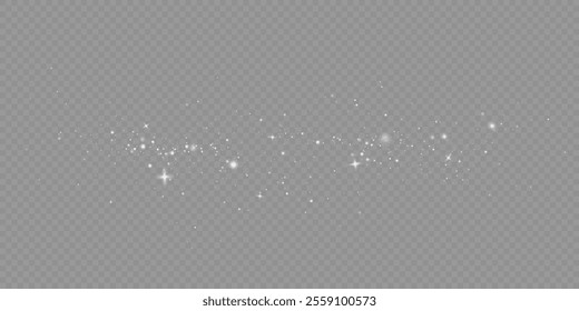 White dust light.Christmas scattering.
Decoration