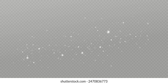 White dust light.Light scattering.White particles. abstract background.For cards,congratulations,Christmas,banners.