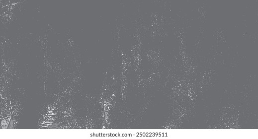 White dust particular on black background. Vector texture background.