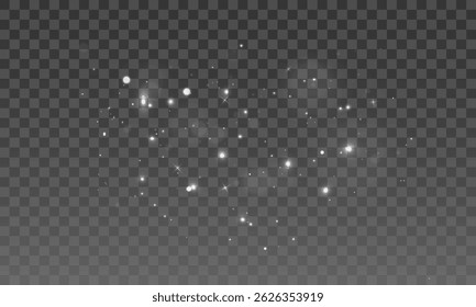 white dust PNG, Christmas dust glowing bokeh confetti light and glitter texture overlay for your design. Png Festive sparkling white dust png. Holiday powder dust for cards, invitations, banners.	

