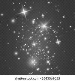 white dust, shimmering light,particles, sparkle and flare, luxury background, magic glitter, bokeh texture, elegant flash and radiant twinkling stars.	