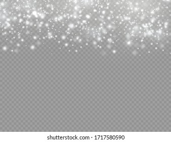 The white dust sparks and star shine with special light, sparkle, shine lights, Christmas sparkl light effect, sparkling magic dust particles isolated on transparent background, vector illustration, e