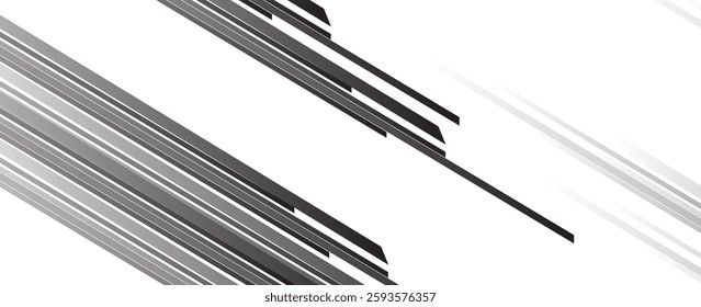 white dynamic abstract vector background with diagonal lines. Trendy classic color. 3d cover business presentation banner for sale night party event. Fast moving soft spot shadow