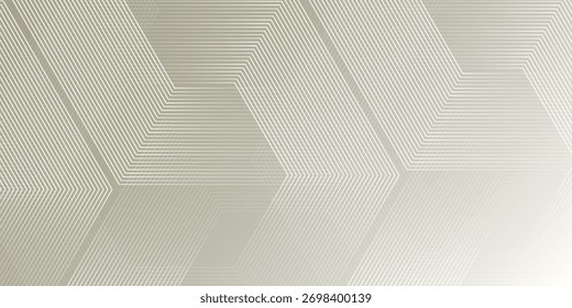 White dynamic wavy hexagon texture wallpaper poster banner pattern vector modern art illustration
