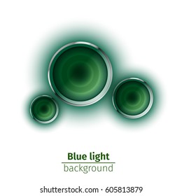 White element design gradient light