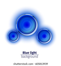 White element design gradient light