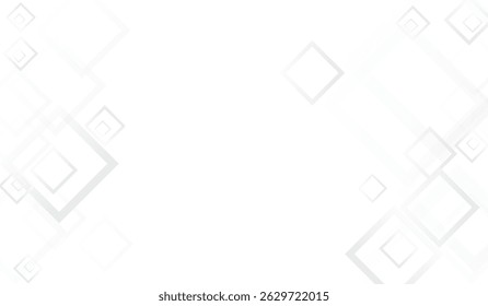 Elemento branco de fundo de vetor moderno. Banner do ornamento da forma. Padrão da moda leve. Design Cinza de Negócios.