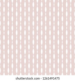 White ellipses on a pink background.  Seamless pattern in fabrics for men's shirts, wallpaper.