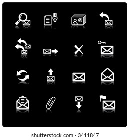 white email icons