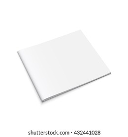 White Empty Brochure 