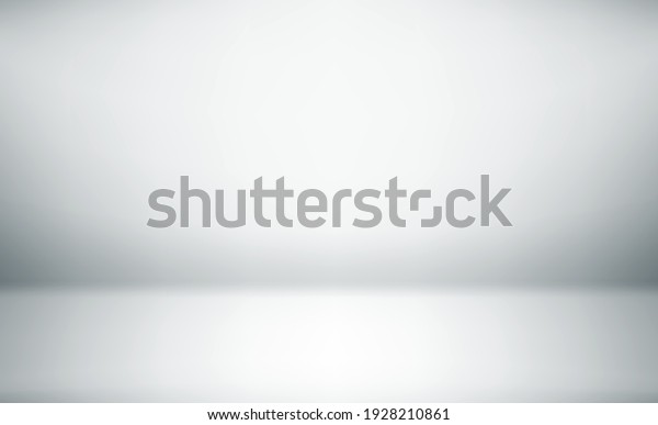 White empty room. Abstract background. Horizontal\
template for design 
