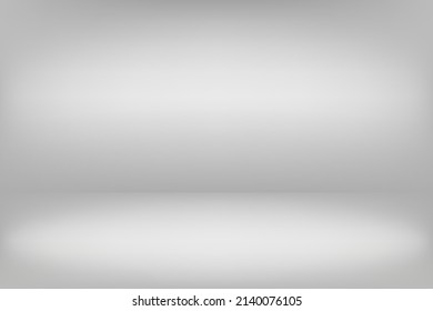 White empty room. Abstract mesh background. Horizontal template for design. Vector.