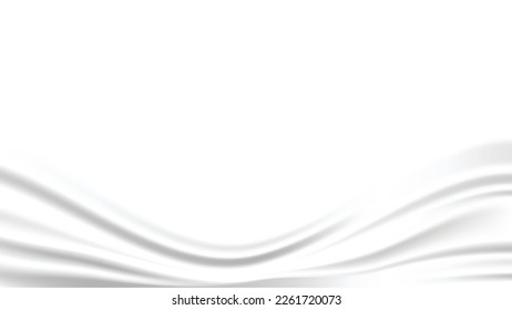 Fondo de textura de tela blanca. Resumen de fondo blanco. Diseño de textura de lujo.
