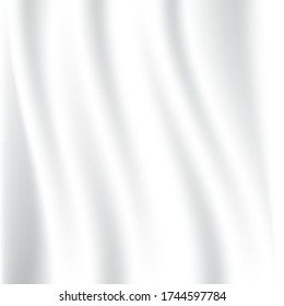 Fondo de textura de tela blanca. El lujo de la tela blanca de alta resolución.