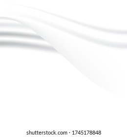 Fondo de textura de tela blanca. El lujo de la tela blanca de alta resolución.