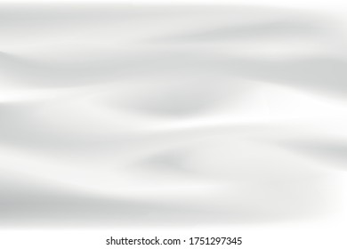 White fabric texture background for pattern design.