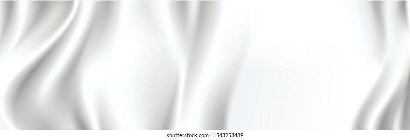 white fabric texture background top view space for text