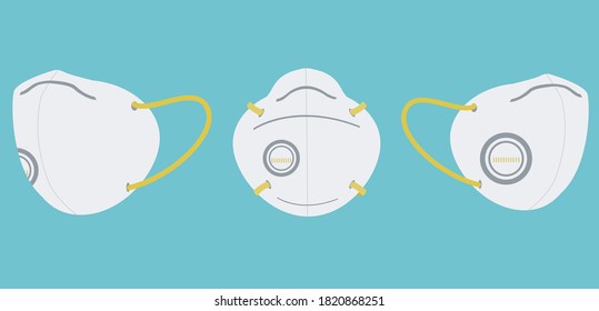 Diseño de simulación de máscara blanca