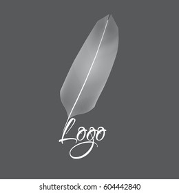 White feather.