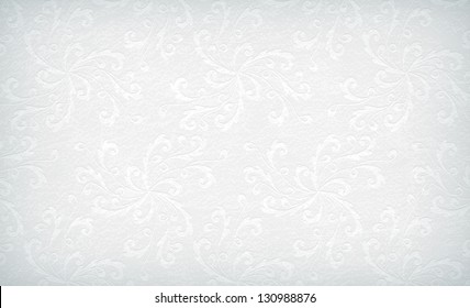 White Floral Background