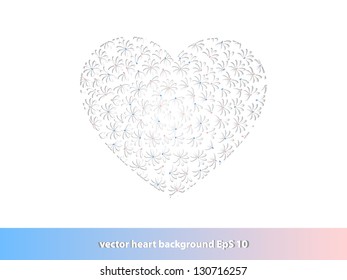 White floral background suitable for wedding invitation or congratulation to the holiday