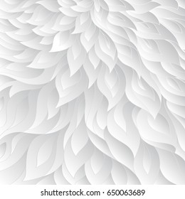 White floral pattern. Decorative background. Floral background.