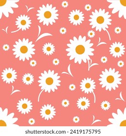 The white floral pattern is suitable for printing as gift wrapping paper, background images, and graphic illustrations. You can edit their colors as appropriate.