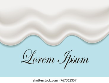 White flow. Format a4 background. cover