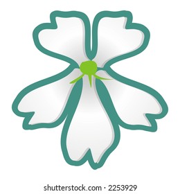 white flower