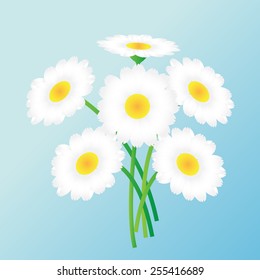 white flowers