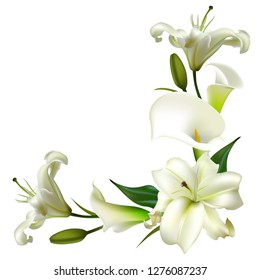 497 Calla Lily Wreath Images, Stock Photos & Vectors | Shutterstock