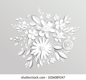 white flowers with realistic shadow to banner or promotions. Background with anemones can be used for a magazine, web, advertising.

