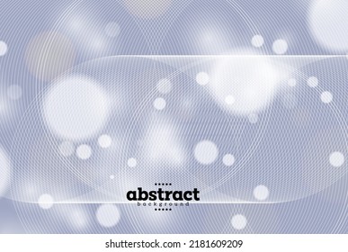 white flowline in cylinder shape with particle sphere on gray background for genetic technology theme presentation advertisement brochure template website poster banner package design vector eps.