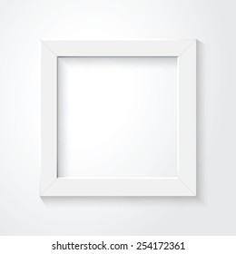 white frame