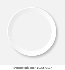 Bala De Marco Blanco Aislado Fondo Blanco Con Malla De Gradiente, Ilustración Vectorial