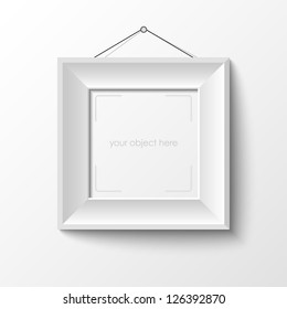 white frame for your photo or picture