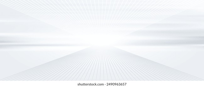 white futuristic background. vector illustration