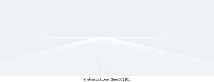 weißer futuristischer Hintergrund. Vektorgrafik. 10 EPS