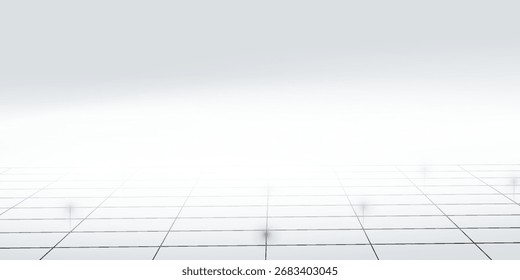 Fondo futurista blanco. Ilustración vectorial. EPS 10