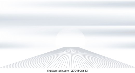 white futuristic background. vector illustration