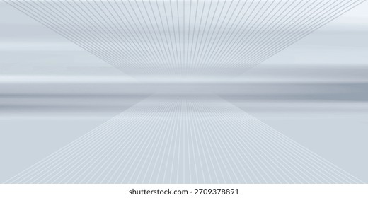 weißer futuristischer Hintergrund. Vektorgrafik
