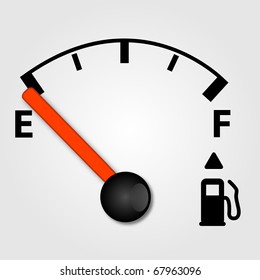 White Gas Tank Illustration