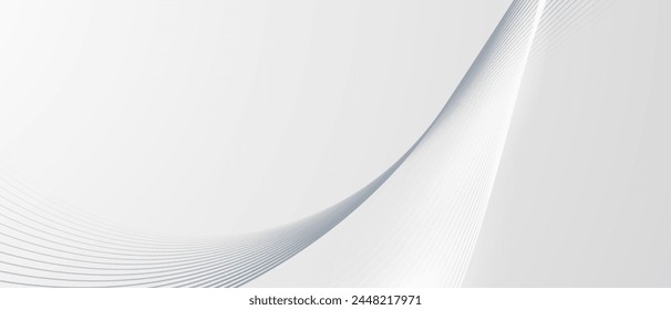 White geometric abstract background design modern illustrations