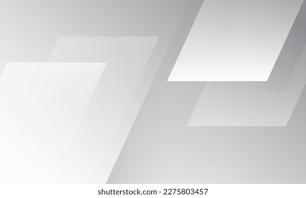 Fondo abstracto geométrico blanco. Composición dinámica de formas. Ilustración del vector