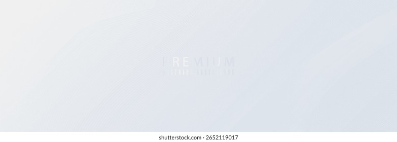 white geometric abstract background. Elegant light texture with fluid curves in soft blue and pink tones.