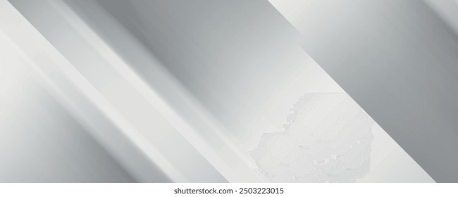 white geometric abstract background overlap layer on bright space with cutout shape decoration. Modern graphics. eps 10
