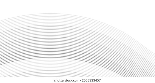 White geometric abstract background overlap layer on bright space with lines effect decoration. Modern graphic design element circles style concept for banner.