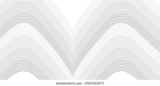 White geometric abstract background overlap layer on bright space with lines effect decoration. Modern graphic design element circles style concept for banner.