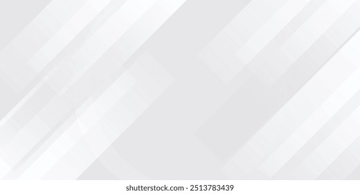 White geometric abstract background overlap layer on bright space with lines effect decoration. Modern graphic design element circles style concept for banner. modern