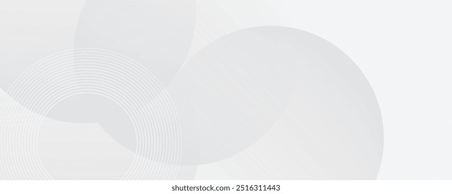 White geometric abstract background overlap layer on bright space with lines effect decoration. Modern graphic